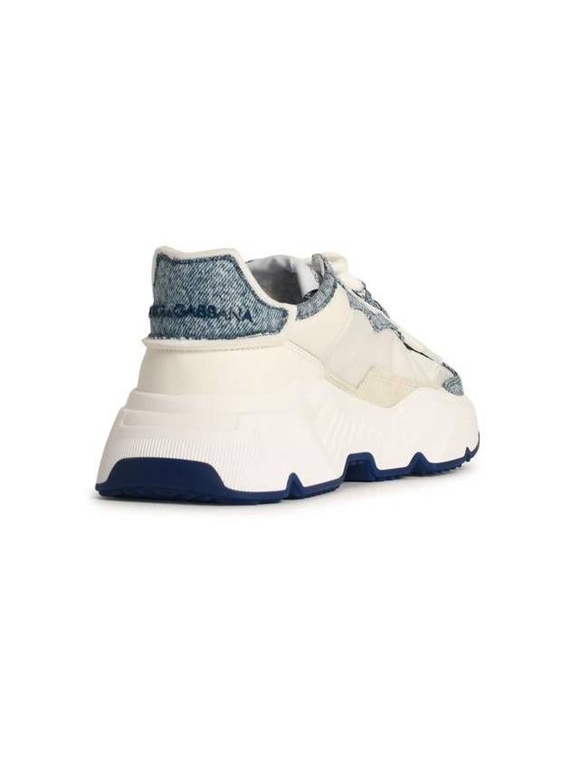 Dolce & Gabbana 'Daymaster' White Nylon Blend Sneakers - DOLCE&GABBANA - BALAAN 3