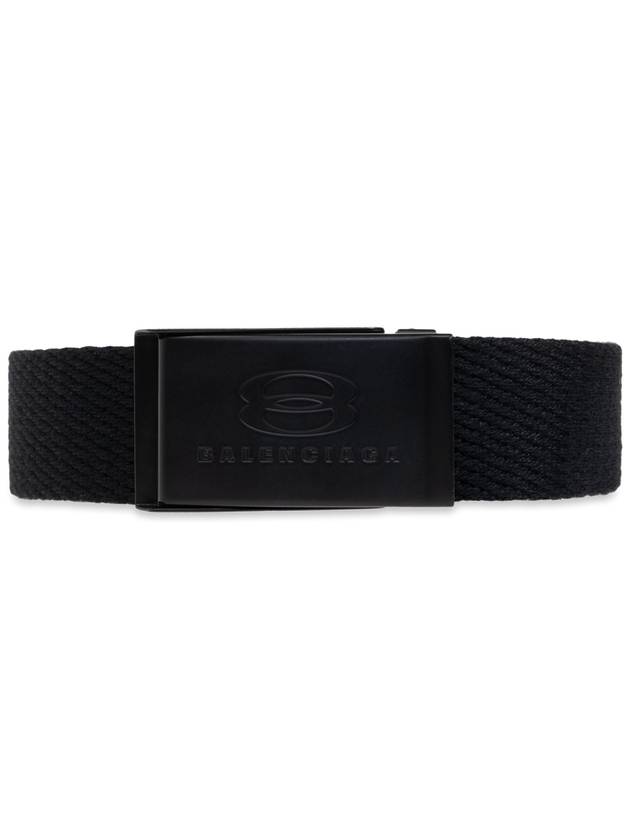 Balenciaga Fabric Belt, Men's, Black - BALENCIAGA - BALAAN 1