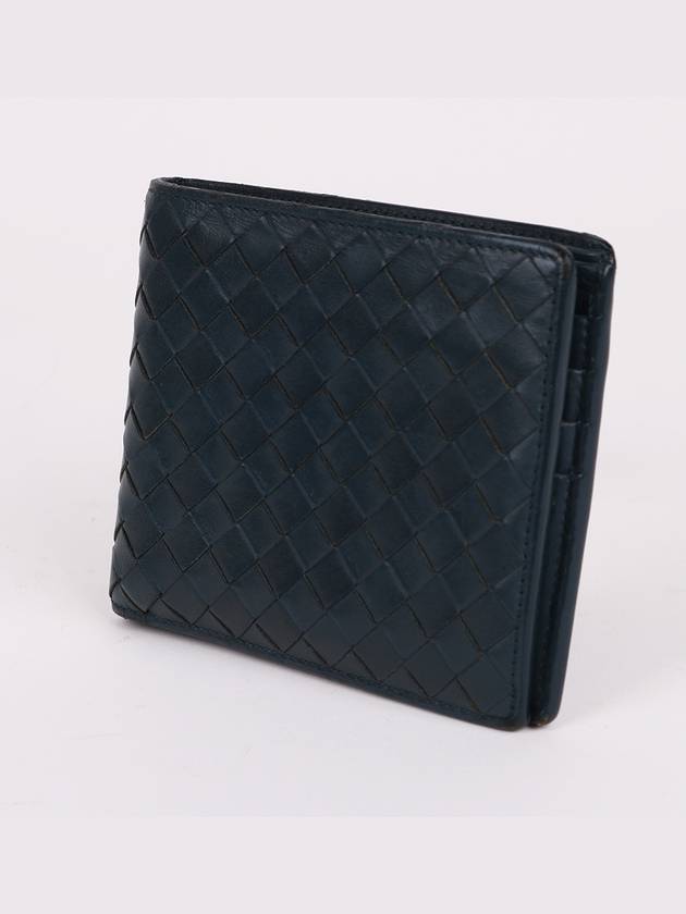 Intrecciato Navy Men s Bicycle Wallet - BOTTEGA VENETA - BALAAN 2