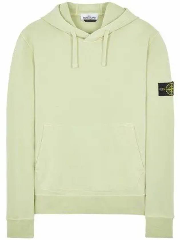 Wappen Patch Hoodie Light Green - STONE ISLAND - BALAAN 2