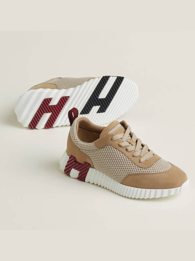 Mesh Goatskin Bouncing Sneakers H232173Z 2J3 Beju Akhjil - HERMES - BALAAN 1