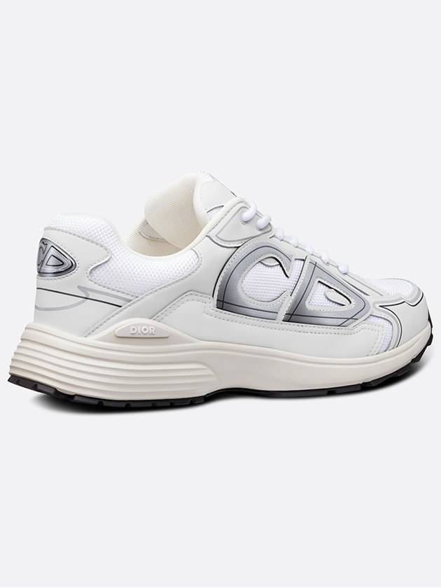 B30 Mesh Technical Fabric Low Top Sneakers White - DIOR - BALAAN 5