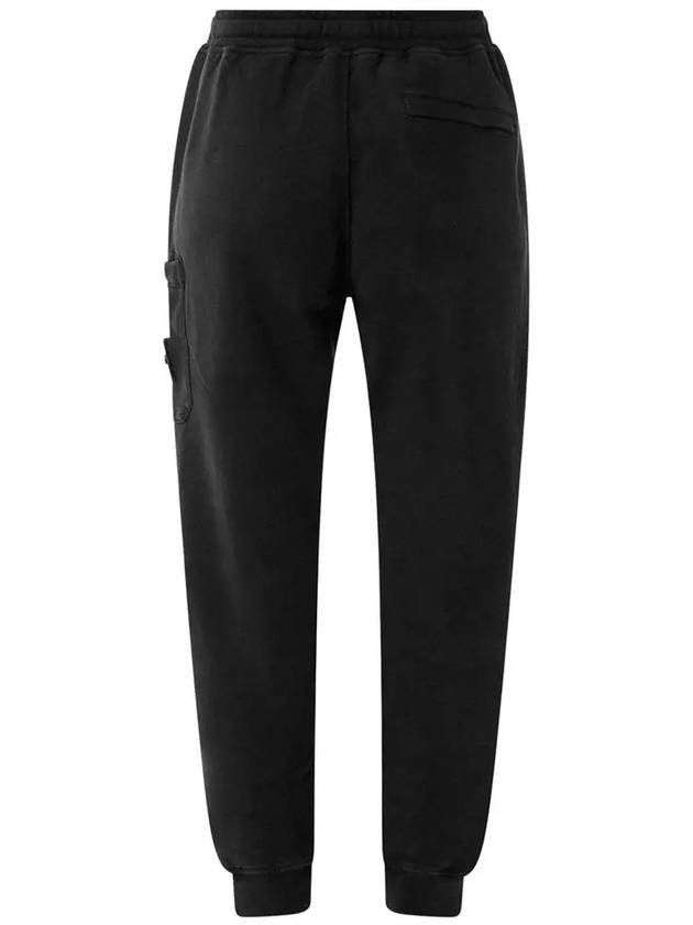 Wappen Patch Cargo Jogger Track Pants Black - STONE ISLAND - BALAAN 4