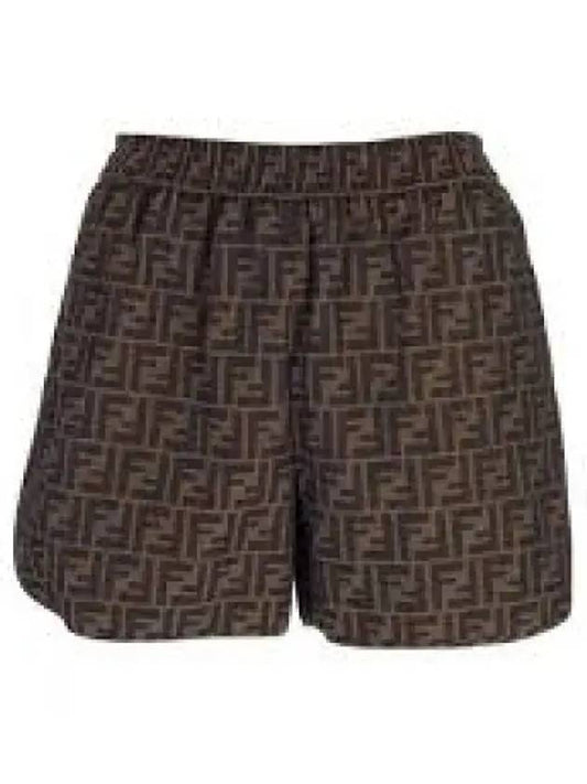 Women s FF Shorts Brown 1288211 - FENDI - BALAAN 1