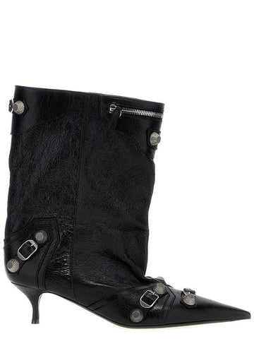 Balenciaga 'Cagole Wide' Ankle Boots - BALENCIAGA - BALAAN 1