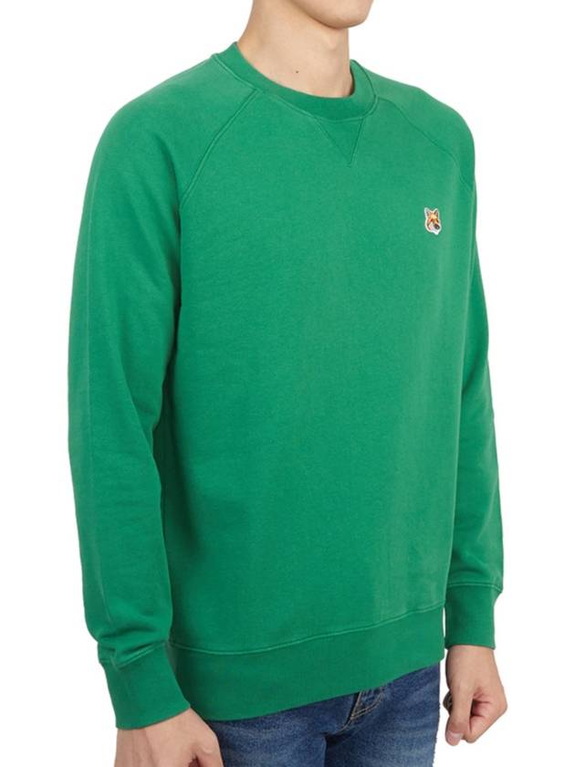 Fox Head Patch Classic Cotton Sweatshirt Deep Green - MAISON KITSUNE - BALAAN 3