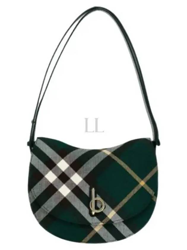 Rocking Horse Leather Medium Cross Bag Green - BURBERRY - BALAAN 2