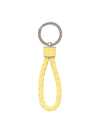 Intrecciato Lambskin Key Holder Sorbet - BOTTEGA VENETA - BALAAN 1