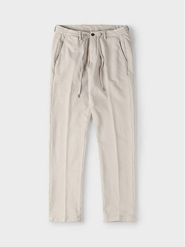 Made In Italy Drawstring Cotton Pants F GCPT56 - PANICALE - BALAAN 1