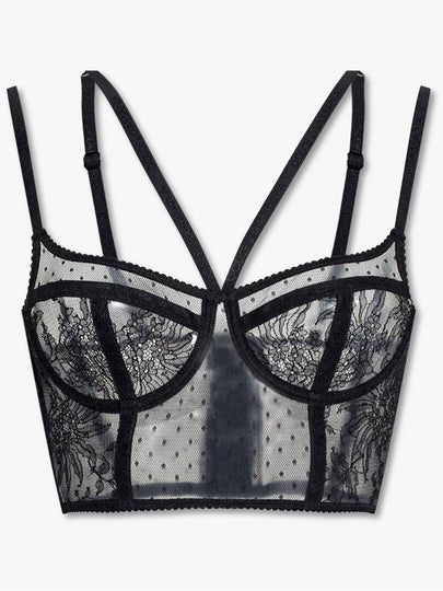 Lingerie Bustier Camisole Black - DOLCE&GABBANA - BALAAN 2