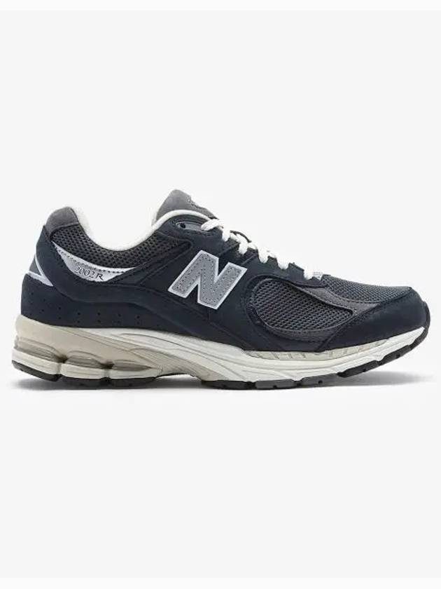 2002R Premium Vintage Low Top Sneakers Navy - NEW BALANCE - BALAAN 2