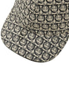 Women's Gancini Pattern Ball Cap 36 0689 BEIGE NERO 0725861 - SALVATORE FERRAGAMO - BALAAN 7