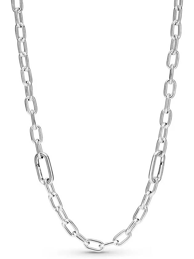 women me link chain necklace silver - PANDORA - BALAAN 3