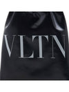 VLTN Logo Shiny Leather Crossbody Bag Black - VALENTINO - BALAAN 8