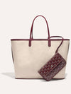 Saint-Louis PM Tote Bag Burgundy - GOYARD - BALAAN 4