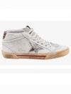 Mid-Star Classic High Top Sneakers Ivory White - GOLDEN GOOSE - BALAAN 2