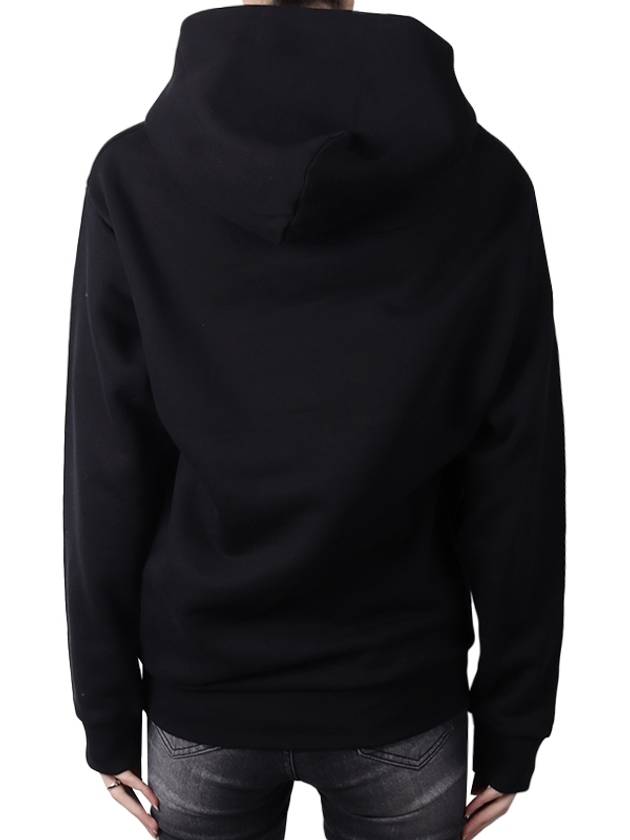 ORB logo embroidered hoodie black - VIVIENNE WESTWOOD - BALAAN.