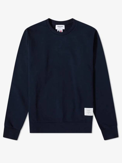 Center Back Stripe Crewneck Sweatshirt Navy - THOM BROWNE - BALAAN 2