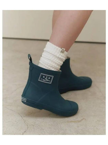 BSM RAIN BOOTS LOW FOREST GREEN - BENSIMON - BALAAN 1