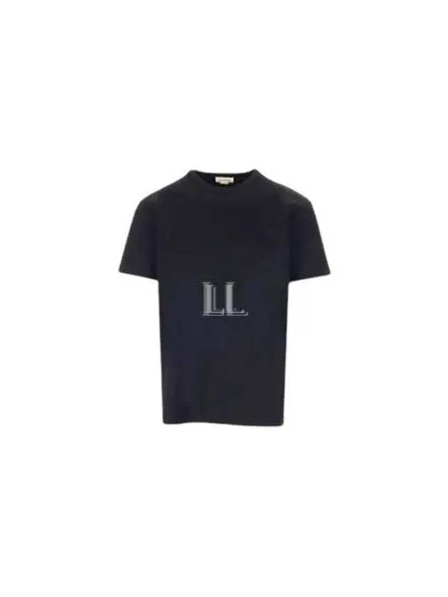 Back Graffiti Logo Short Sleeve T-Shirt Black - ALEXANDER MCQUEEN - BALAAN 2