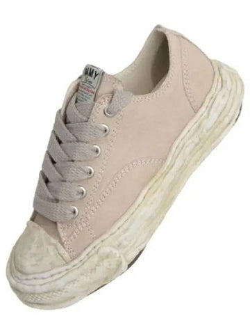 Sole Canvas Low Top Sneakers Women s - MIHARA YASUHIRO - BALAAN 1