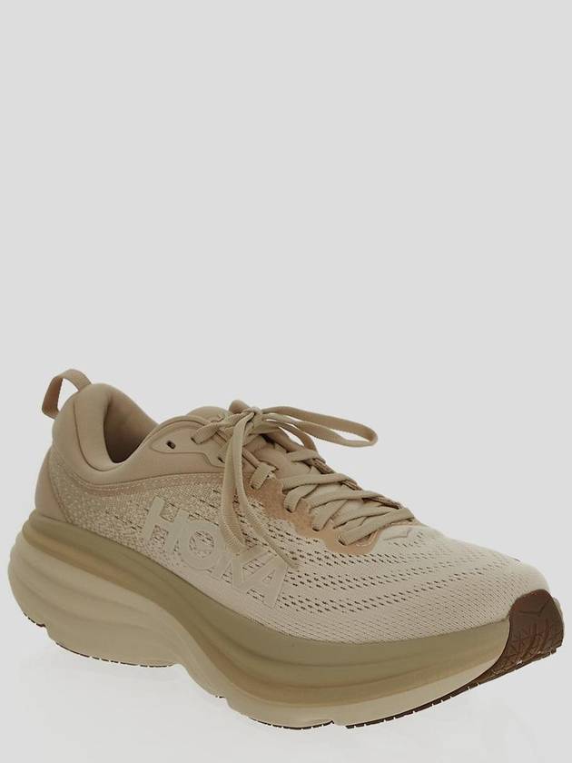 Bondi 8 Low Top Sneakers Shifting Sand Vanilla - HOKA ONE ONE - BALAAN 3