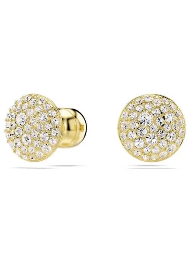 Sublima Crystal Stud Earrings Gold - SWAROVSKI - BALAAN 3