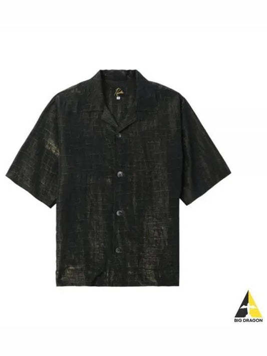 24 Cabana Shirt Black OT099 - NEEDLES - BALAAN 1