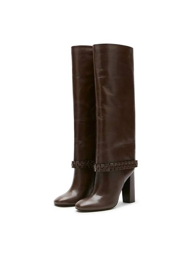 Women's Sarava Long Boots Brown - TORY BURCH - BALAAN 4