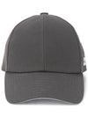 Courr ges 123ACT002CO0024 STEEL GRAY Unisex Cap Hat - COURREGES - BALAAN 2