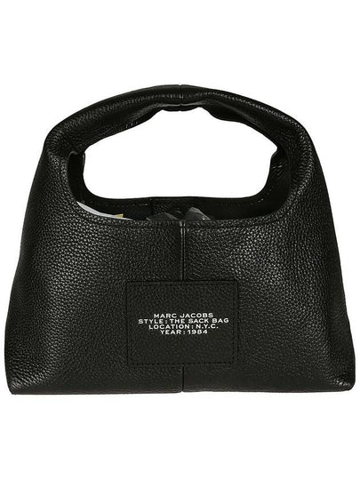 'The Mini Sack' Black Handbag With Logo In Leather Woman - MARC JACOBS - BALAAN 2