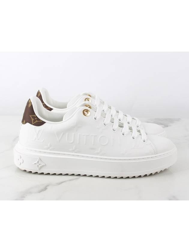 LV initial time out sneakers white 35 5 225 - LOUIS VUITTON - BALAAN 6