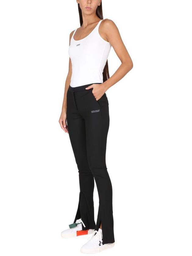 high waist straight pants black - OFF WHITE - BALAAN 3