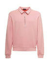 Zipper Long Sleeve T-Shirt Pink - TOM FORD - BALAAN 1