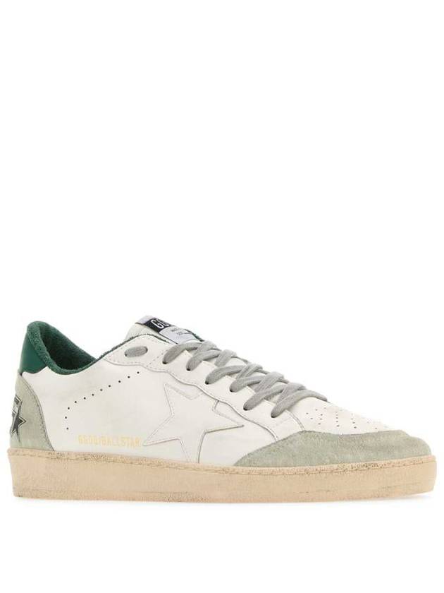 Ball Star Leather Low Top Sneakers White - GOLDEN GOOSE - BALAAN 3