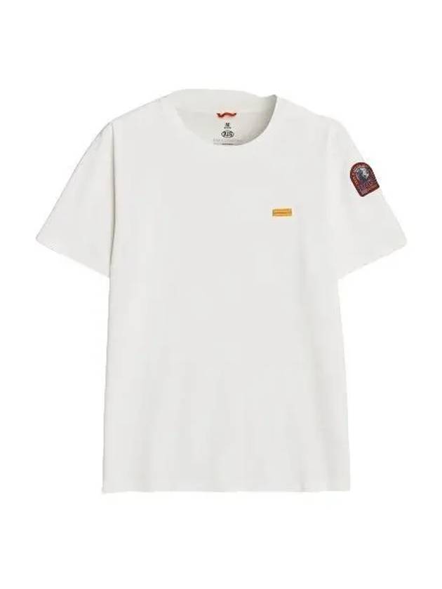 Men's Iconic Short Sleeve T-Shirt Off White - PARAJUMPERS - BALAAN 2