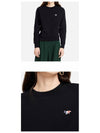 Tricolor Fox Patch Adjusted Sweatshirt Black - MAISON KITSUNE - BALAAN 6