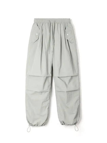 Tasran two-tuck pocket parachute pants_gray - INDUST - BALAAN 1