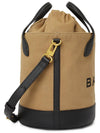 Bar Logo Fabric Bucket Bag Beige - BALLY - BALAAN 4