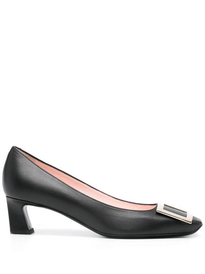 Trompette Metal Buckle Pumps Black - ROGER VIVIER - BALAAN 2