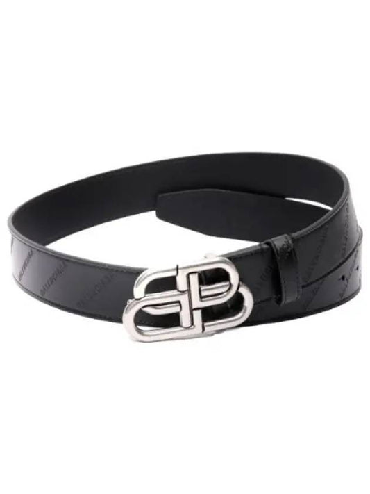 logo leather belt men waistband - BALENCIAGA - BALAAN 1