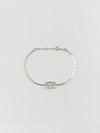 Triomphe Articulated Bracelet Silver - CELINE - BALAAN 6