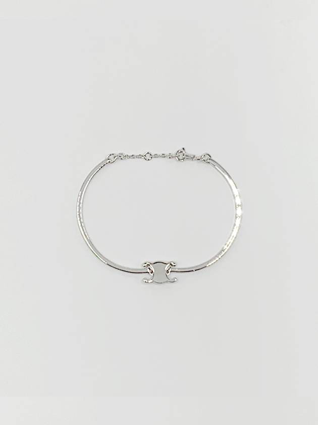 Triomphe Articulated Bracelet Silver - CELINE - BALAAN 6