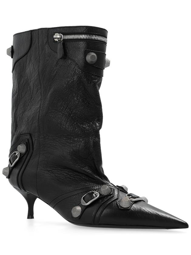 Balenciaga Heeled Ankle Boots, Women's, Black - BALENCIAGA - BALAAN 4