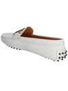 Kate Gommino Leather Driving Shoes White - TOD'S - BALAAN 4