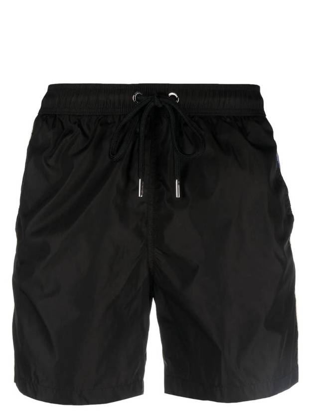 Banding Waist Swim Shorts Black - MONCLER - BALAAN 1