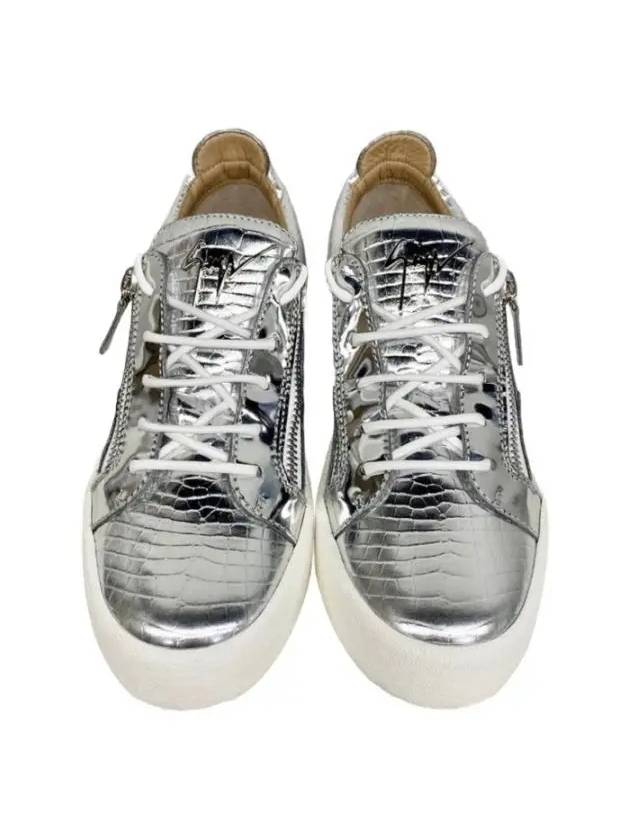 RU70000 087 Crocker Sneakers Silver - GIUSEPPE ZANOTTI - BALAAN 3