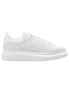 Round Toe Knitted Low Top Sneakers White - ALEXANDER MCQUEEN - BALAAN 2