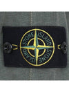 Logo Patch Crew Neck Sweatshirt Musk - STONE ISLAND - BALAAN 6