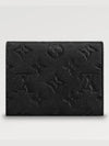 Victorine Monogram Empreinte Half Wallet Black - LOUIS VUITTON - BALAAN 6